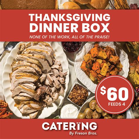 thanksgiving dinner boxes